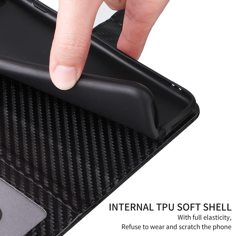 WWAAYSSXA Compatible with Huawei P10 Lite Wallet Case Wrist Strap Lanyard and Leather Flip Card Holder Stand Cell Accessories Phone Cover for Hawaii P10Lite 10P P 10 10Lite 2017 Women Men Black  WWAAYSSXA   