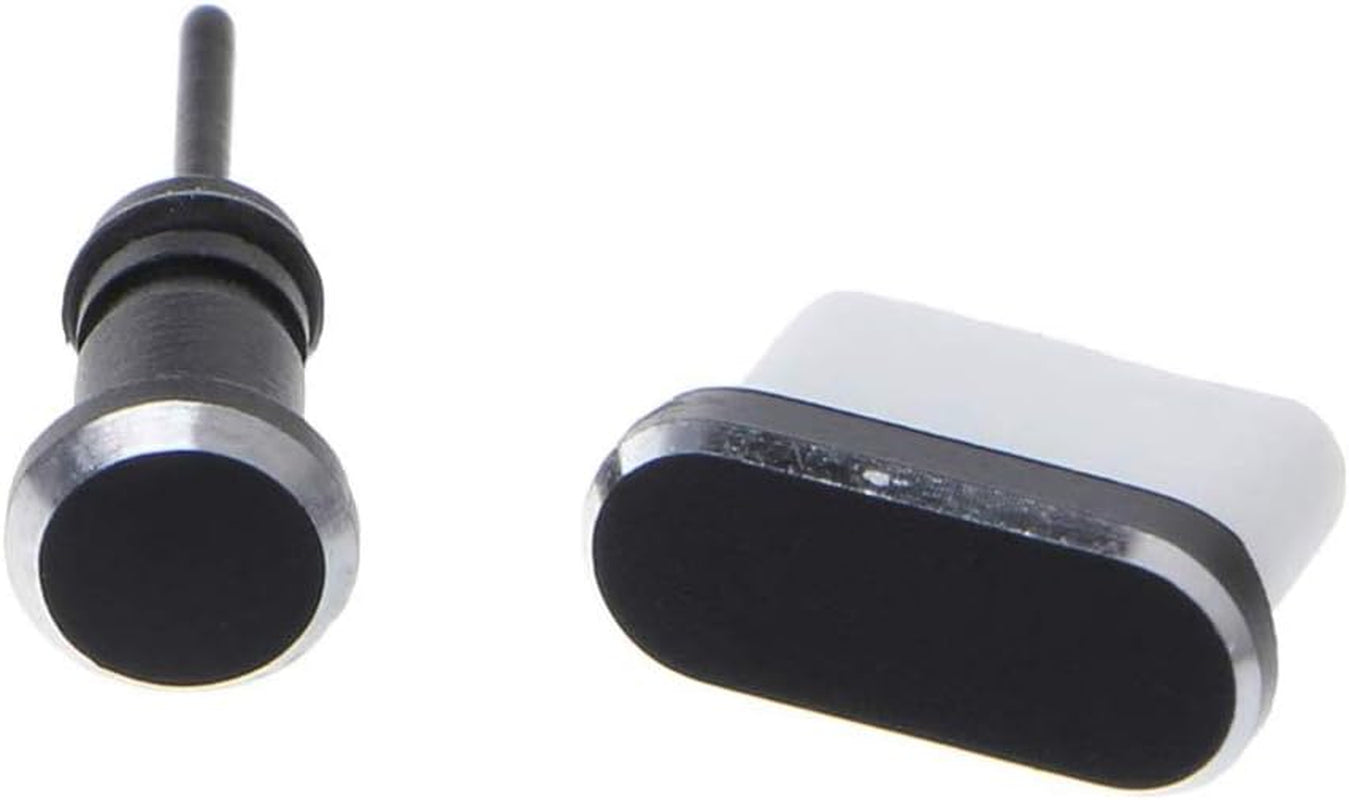 4 Pack Anti-Dust Plug Set Compatible with Type C Charging Port and Earphone Jack, anti Dust Pluggy Caps for USB C Devices as Samsung Galaxy Note 8 plus 9 S9 S9+ S10 S10+ HTC 10 U11 U11+ Oneplus 5 5T  ACKLLR   