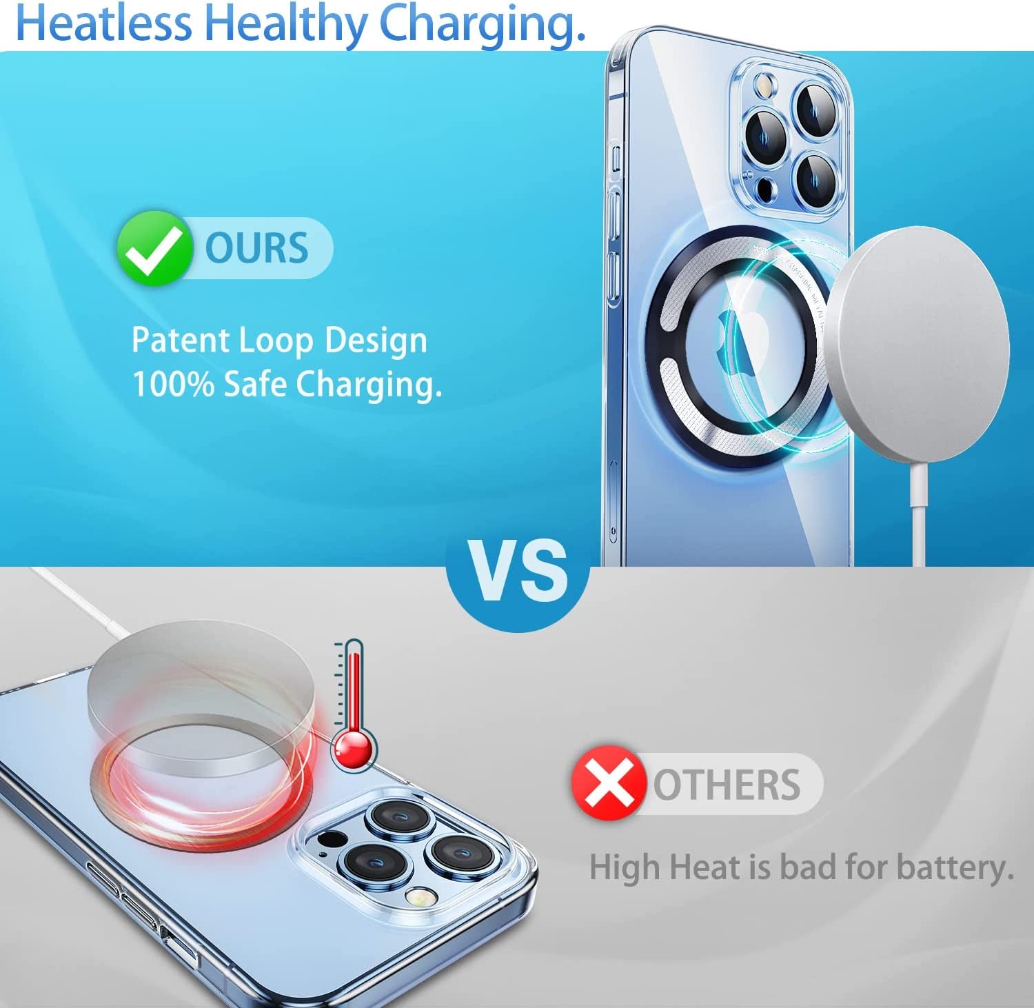 4PCS Magsafe Ring for Magsafe, Magnet Adapter, Magsafe Sticker with 3M Adhesive, Black Metal Loop for Wireless Charger/Card Wallet/Car Mount/Battery Pack/Socket Grip, Compatible with All Phone  volport   