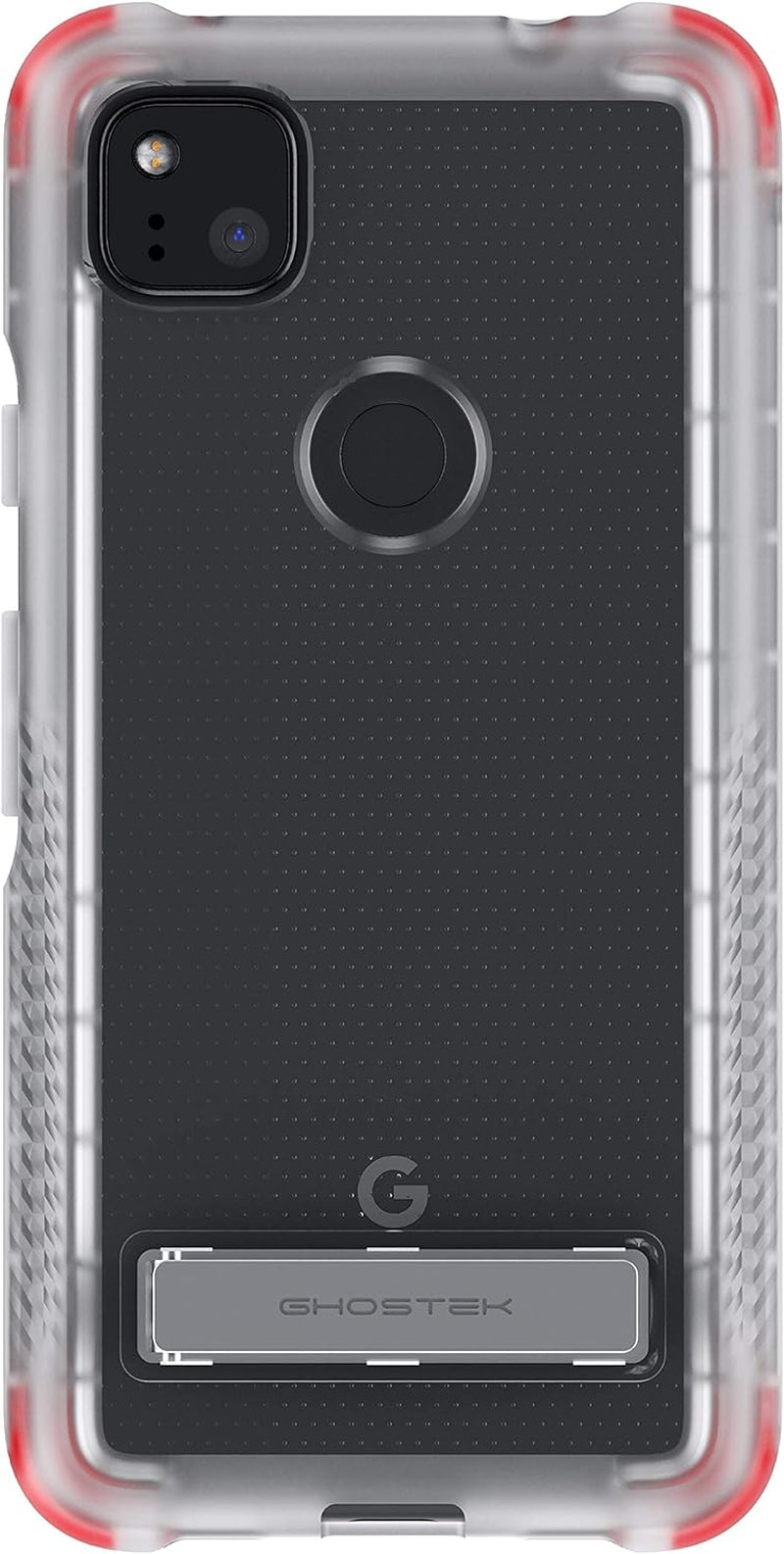 Ghostek Covert Pixel 4A 5G Case Clear with Kickstand Slim Fit Thin Shockproof Design Military Grade Scratch Resistant Back and Non-Slip Hand Grip Protective Cover for 2020 Google Pixel 4A 5G - (Clear)  Ghostek Clear Pixel 4A 