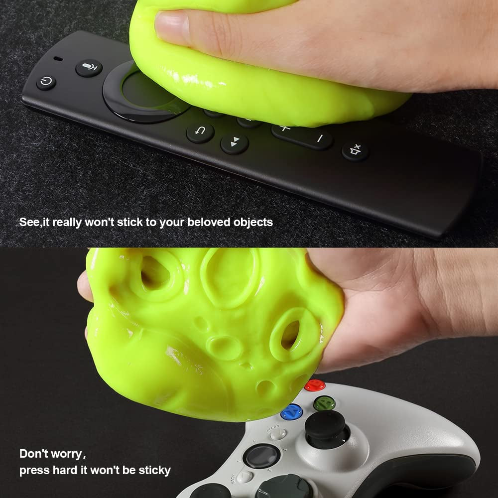 SIN SHINE 7-In-1 Electronics Cleaner Kit - Keyboard Cleaner, Dust Cleaning Mud, Laptop Cleaner Set with Cleaning Gel - Electronic Cleaner Box for PC Monitor, TV, Phone, Computer (Bbh01-Tz-White)  SIN SHINE   