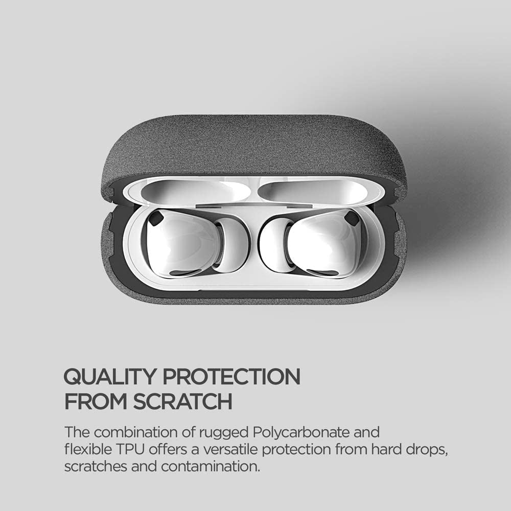 VRS Design Modern for Apple Airpods Pro Case (2019) Sand Stone [US Patent Registered]  VRS DESIGN   