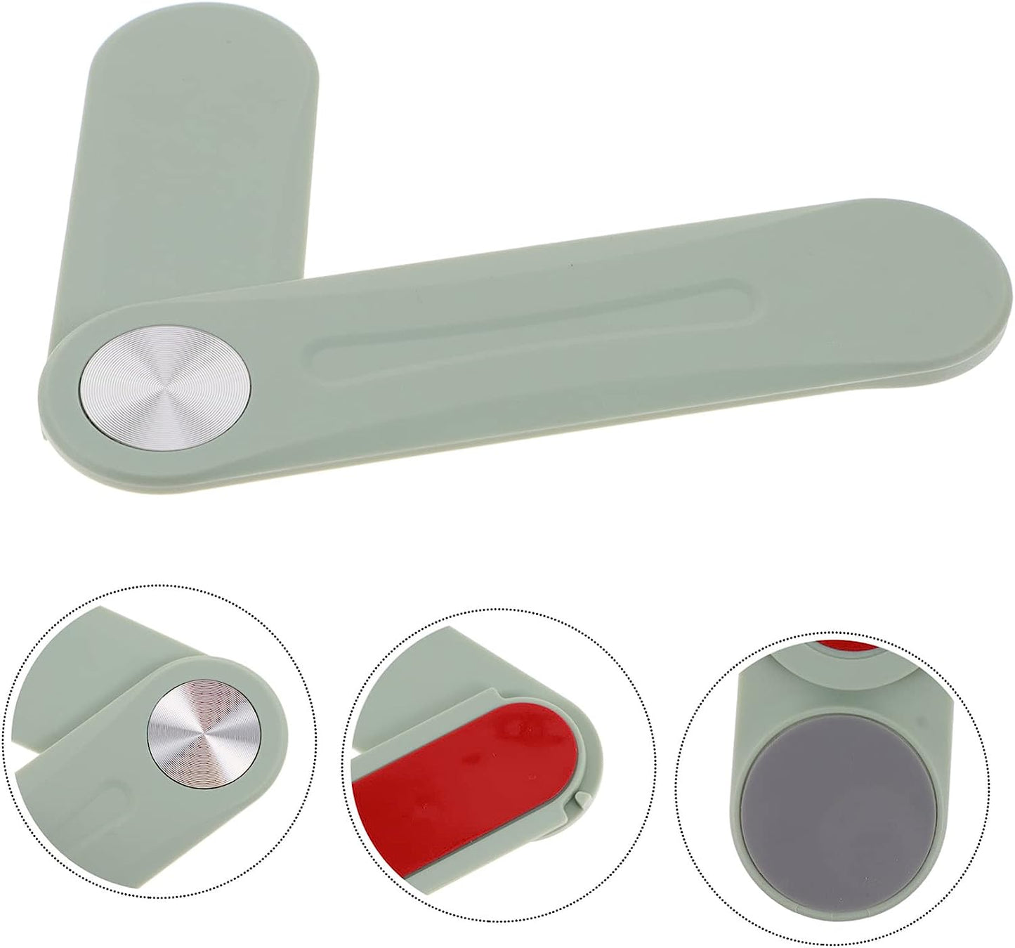 ULTECHNOVO 2Pcs Expand Mobile Phone Bracket Laptopstand Magnetic Cell Phone Holder Smartphone Stand Magnetic Phone Holder Mobile Laptop Stand Magnetic Laptop Phone Mount Laptop Arm for Phone  ULTECHNOVO   