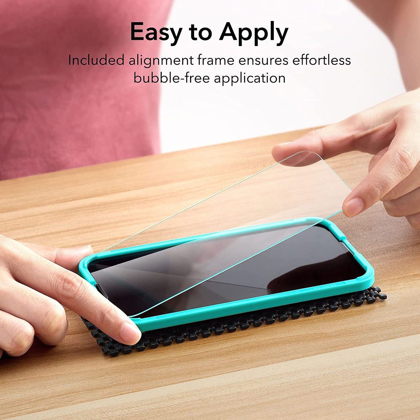 ESR for Iphone 14/13 / 13 Pro Screen Protector, Easy Installation Frame, Military-Grade Protection, Ultra Toughscratch Resistant, Tempered-Glass Screen Protector for Iphone 14/13 / 13 Pro, 3 Pack  ESR   