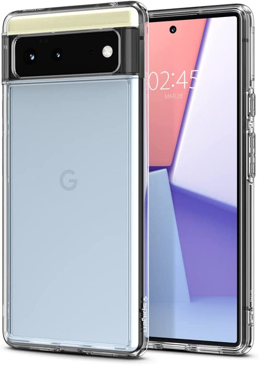Spigen Ultra Hybrid [Anti-Yellowing Technology] Designed for Google Pixel 6 Case (2021) - Crystal Clear  Spigen   