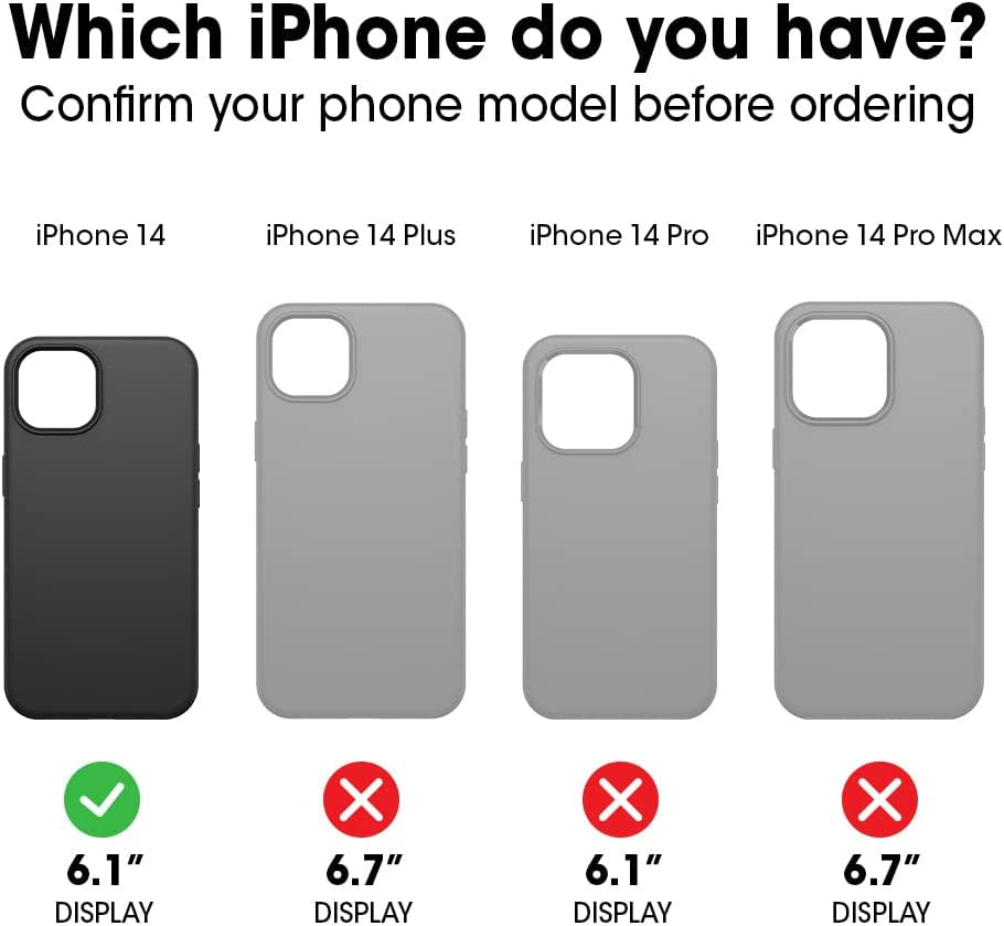 Otterbox FRĒ Series Waterproof Case with Magsafe (Designed by Lifeproof) for Iphone 14 - Dauntless (Green)  OtterBox   