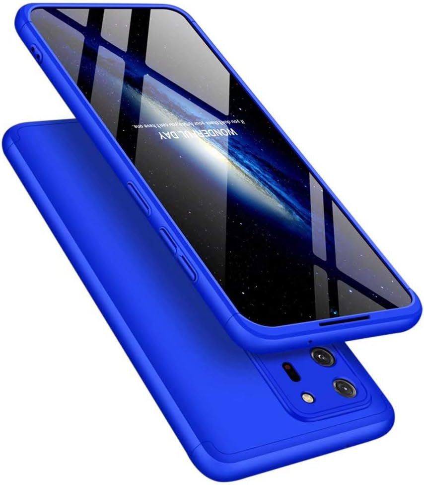 ATRAING Galaxy Note 20 Ultra Case, Hard Ultra-Thin Shockproof PC 3 in 1 Velvet Touch Fingerprint-Proof Anti-Slip Anti-Marks Cover for Samsung Galaxy Note 20 Ultra (Red+Black+Red)  ATRAING Blue  