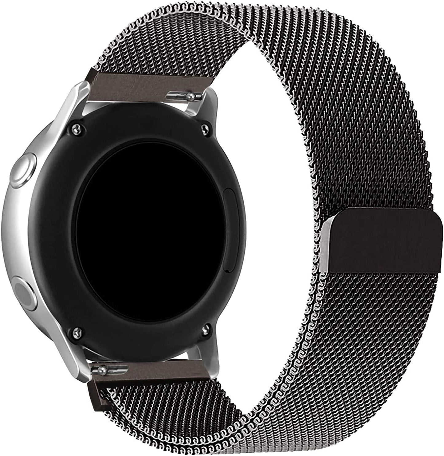 Compatible with Galaxy Watch 3 45Mm/Samsung Galaxy Watch 46Mm/Gear S3 Frontier/Classic Band, 22Mm Stainless Steel Strap Replacement for Samsung Galaxy Watch 46Mm Smartwatch (Colorful)  Morsey Dark Grey 22mm 