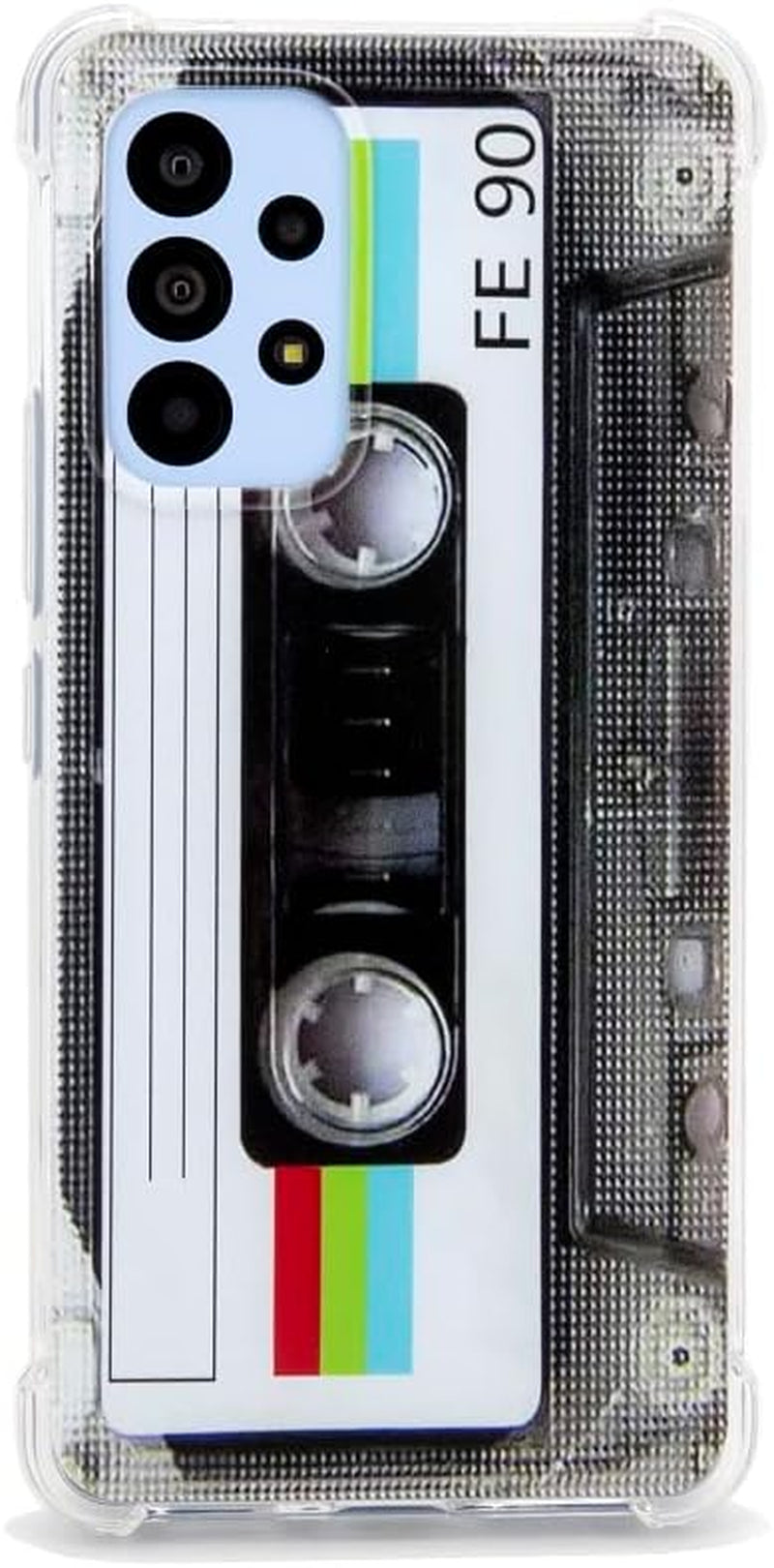 STINFIZTOL Phone Case Compatible with Galaxy A53 5G Case,80S Type Music Cassette Case Soft TPU Cover for Samsung Galaxy A53 6.5 Inch  ST Infinite store   
