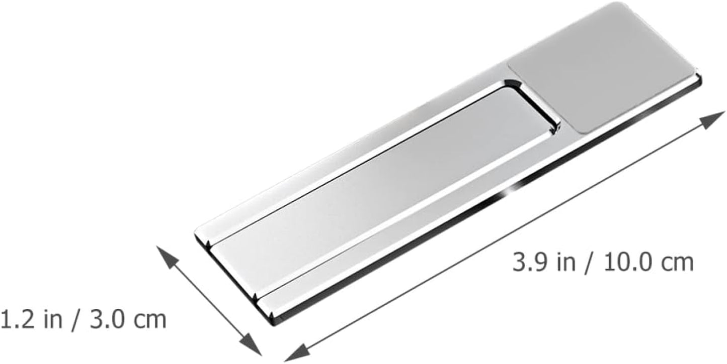 DIKACA Monitor Stand Aluminum Adjustable for Cell Phone Mobile Monitor Foldable Clip Stand Holder Folding Mount Smartphone Use Magnetic Rack Side Laptop Bracket Support Extension Alloy Phone Holder  DIKACA   