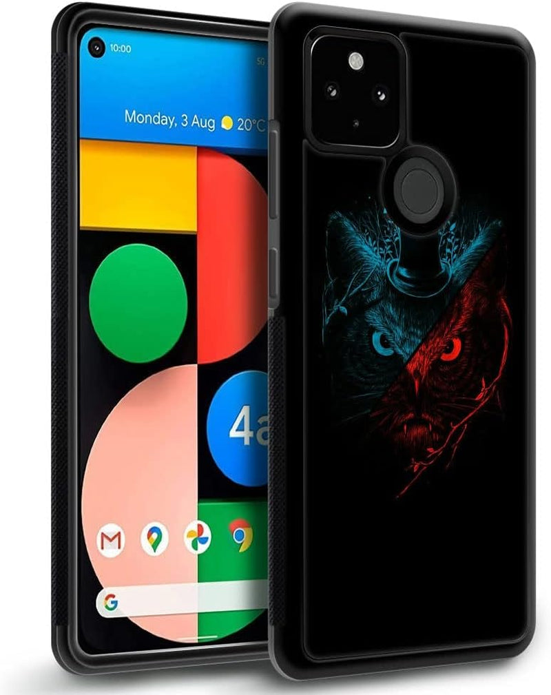 CARLOCA Case Compatible with Google Pixel 5 Case,Gentleman Owl Case for Google Pixel 5 Boys Men,Anti-Scratch Soft TPU Case for Google Pixel 5 Case 6.0-Inch Gentleman Owl  CARLOCA   