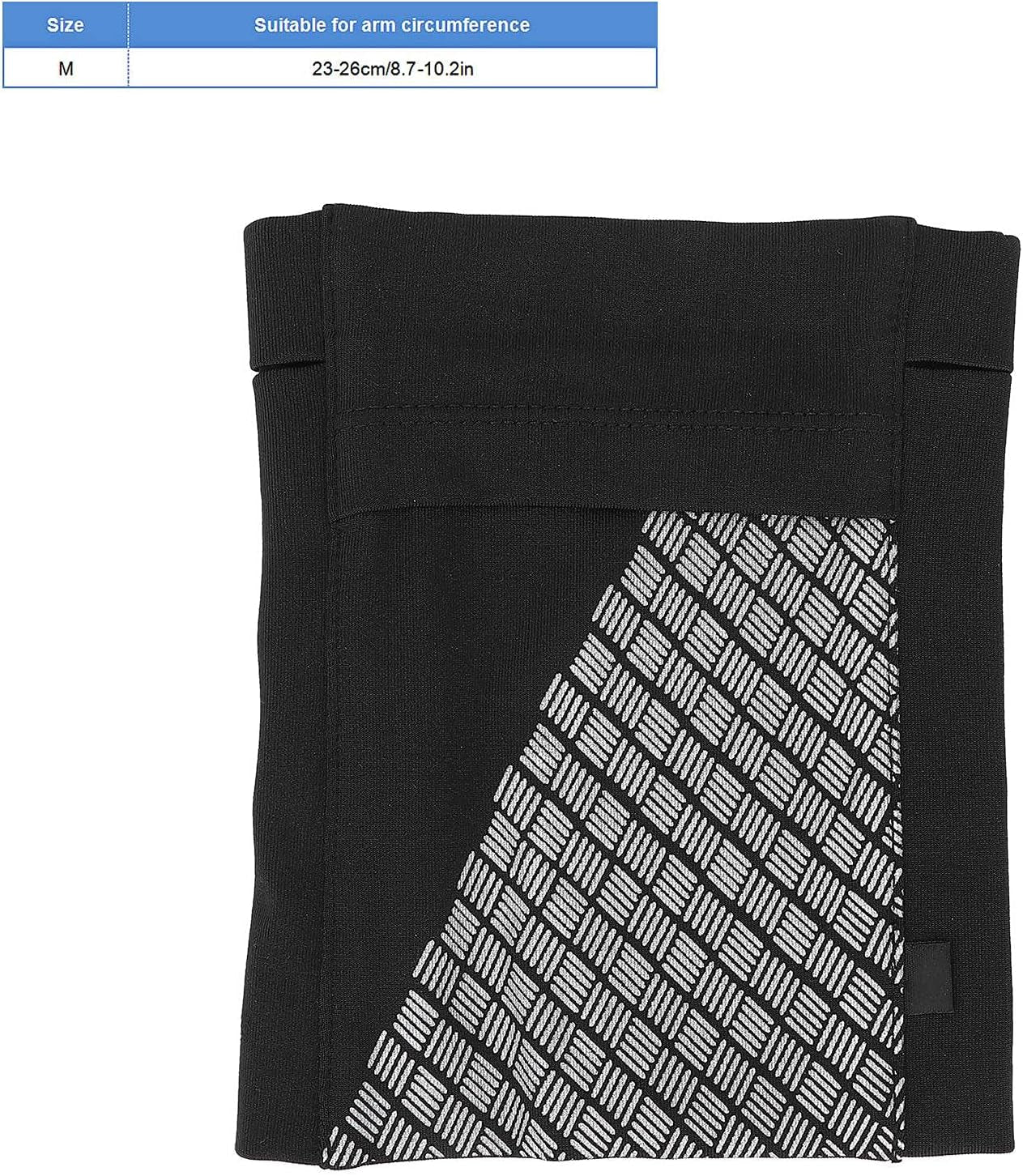 CUTULAMO Running Arm Band Strap, Anti-Slip Design Ultra‑Light Material Phone Armband Sleeve for Walking the Dog for Hiking for Running for Lifting Weights(M)  CUTULAMO   