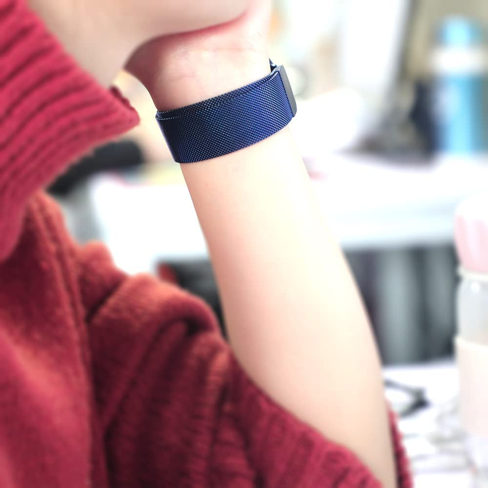 20Mm Quick Release Watch Band Metal Strap for Samsung Galaxy Watch 5 4 3 40Mm 41Mm 42Mm 44Mm 45Mm 46Mm Magnetic Mesh Watch Band for Amazfit Bip U Pro/Gts for Galaxy Watch Active/Active 2 40Mm 44Mm  DMVEIMAL   