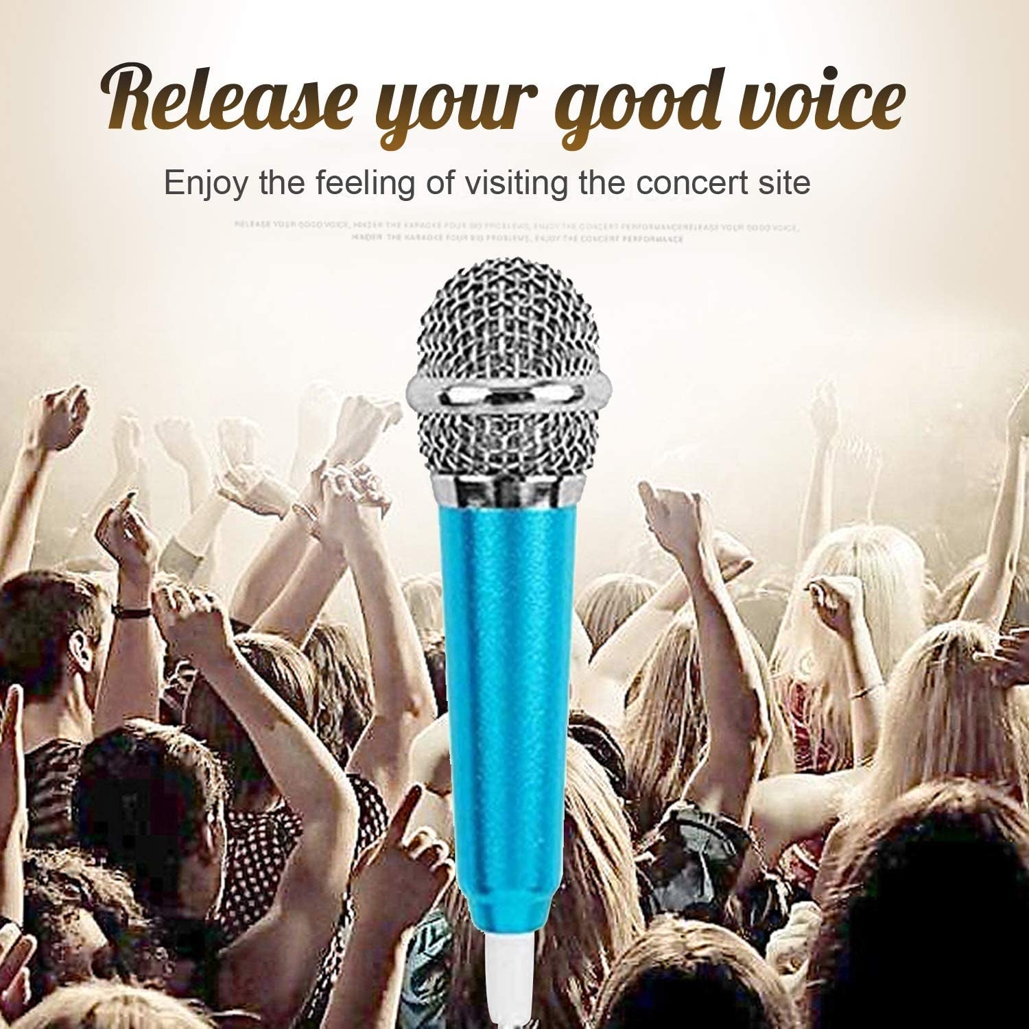 Culinary 2116 Universal Mini Microphone with Omnidirectional Stereo Mic for Phone, Singing  Culinary District   