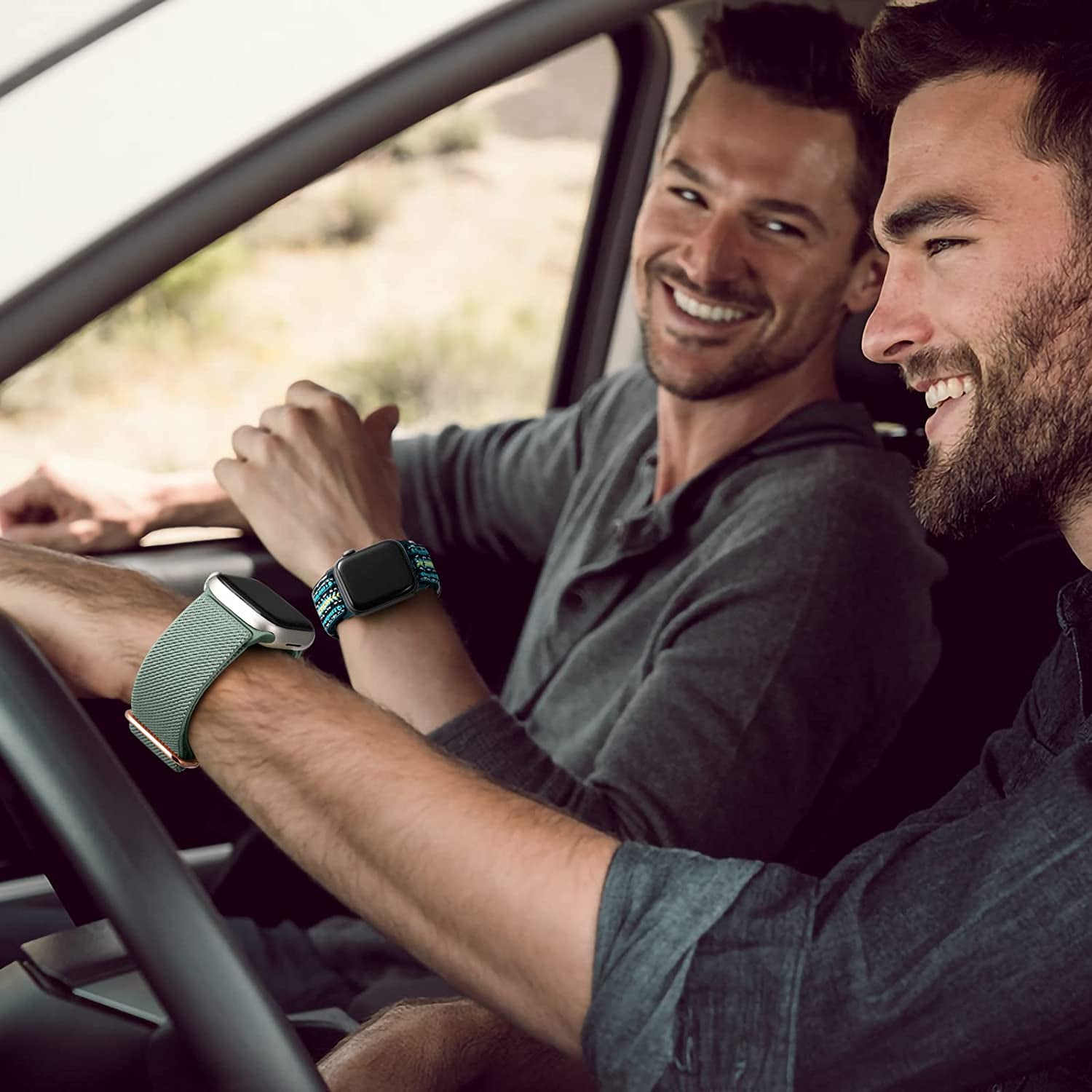 Maledan 10 Pack Stretchy Solo Loop Compatible with Apple Watch Band 38Mm 40Mm 41Mm 42Mm 44Mm 45Mm 49Mm Women Men, Soft Nylon Elastic Braided Strap Wristbands for Iwatch Series Ultra/8/7/6/5/4/3/2/1/Se  Maledan   