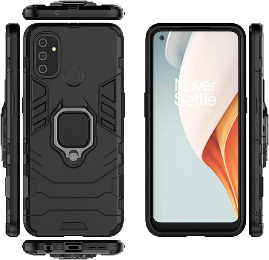 Case for Oneplus Nord N100 Case Cover,Magnetic Car Mount Bracket Shell Case for Oneplus Nord N100 BE2013 Case Black  QiongNi   