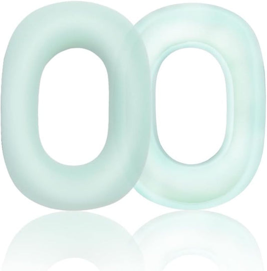 Replacement Soft Silicone Earpads Internal Ear Pads Cushions Protectors Covers Accessories Compatible with Apple Airpods Max Headphones (Luminous Green)  CONVELIFE   