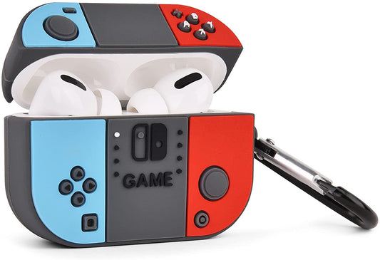 KOREDA Compatible with Airpods Pro Case, Cute Cool Switch Game Design for Airpods Pro 2Nd Generation/1St Generation Case (2022/2019), Funny Cartoon Silicone Fashion Cover for Kids Girls Teens Boys  KOREDA   