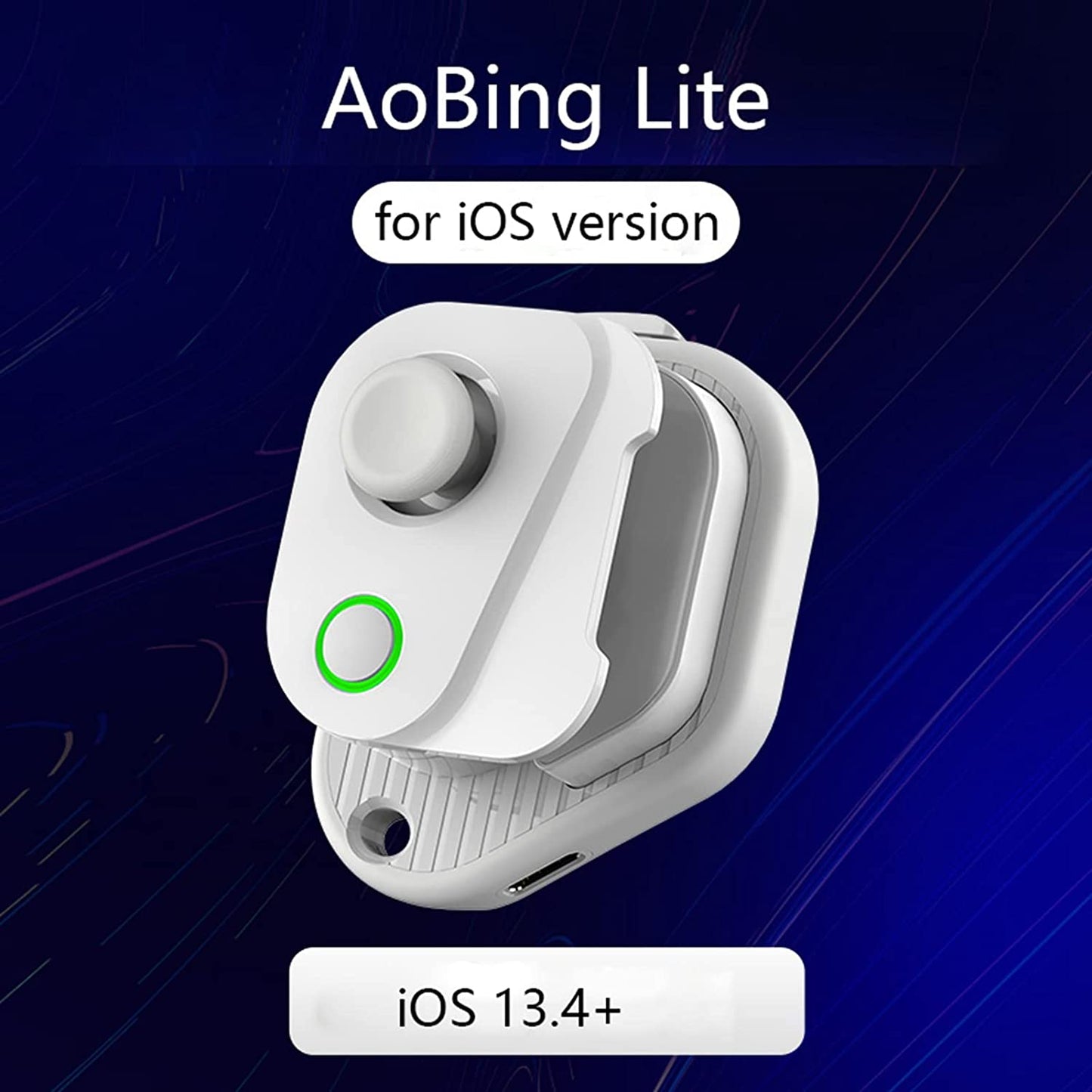 Smartphone Gaming Controller, Mobile Game Joystick Rechargeable Sensitive Unilateral for Tablet  Entatial   