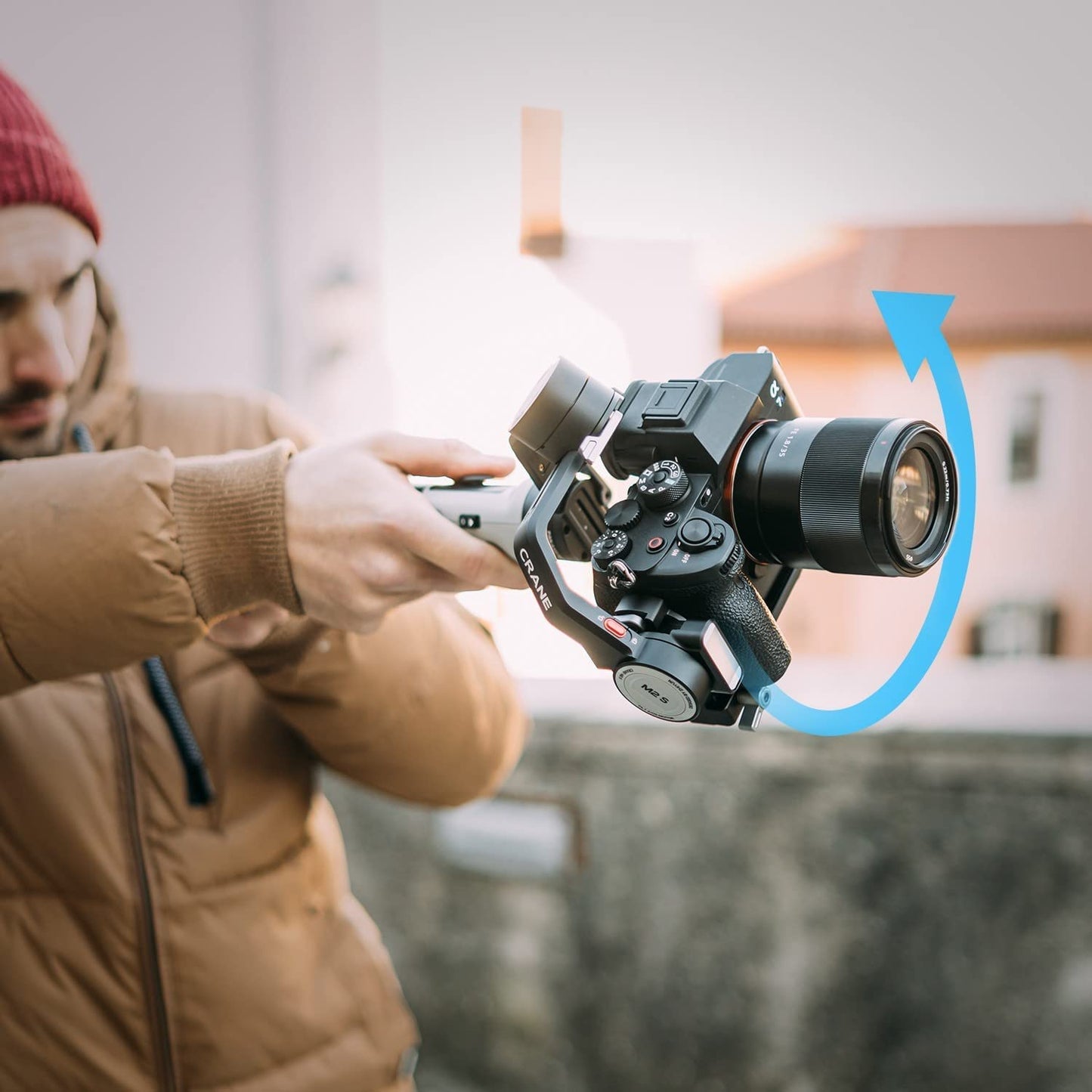 Zhiyun Crane M2S Gimbal for Lightweight Mirrorless Camera,Smartphone,3-Axis Handheld Stabilizer Compatible with Sony A6000,A6300,A6500,A6100,Gopro Hero 10/9/8/7,Iphone 13 Pro Max 12 X Xs Crane M2 S  Zhiyun   