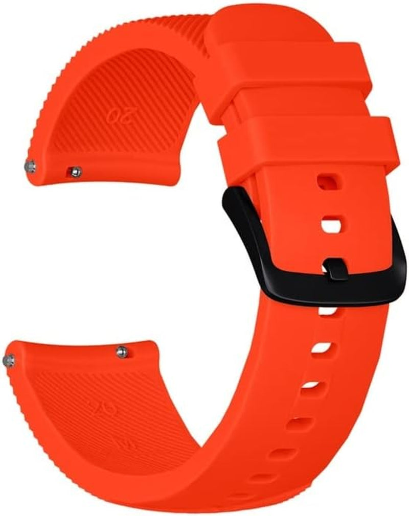 SKXMOD Soft Silicone Band for Garmin Vivoactive 3 Music Vivomove HR Smart Watch Sport Bracelet for Forerunner 245 645 Venu Wrist Strap  SKXMOD L 20mm 