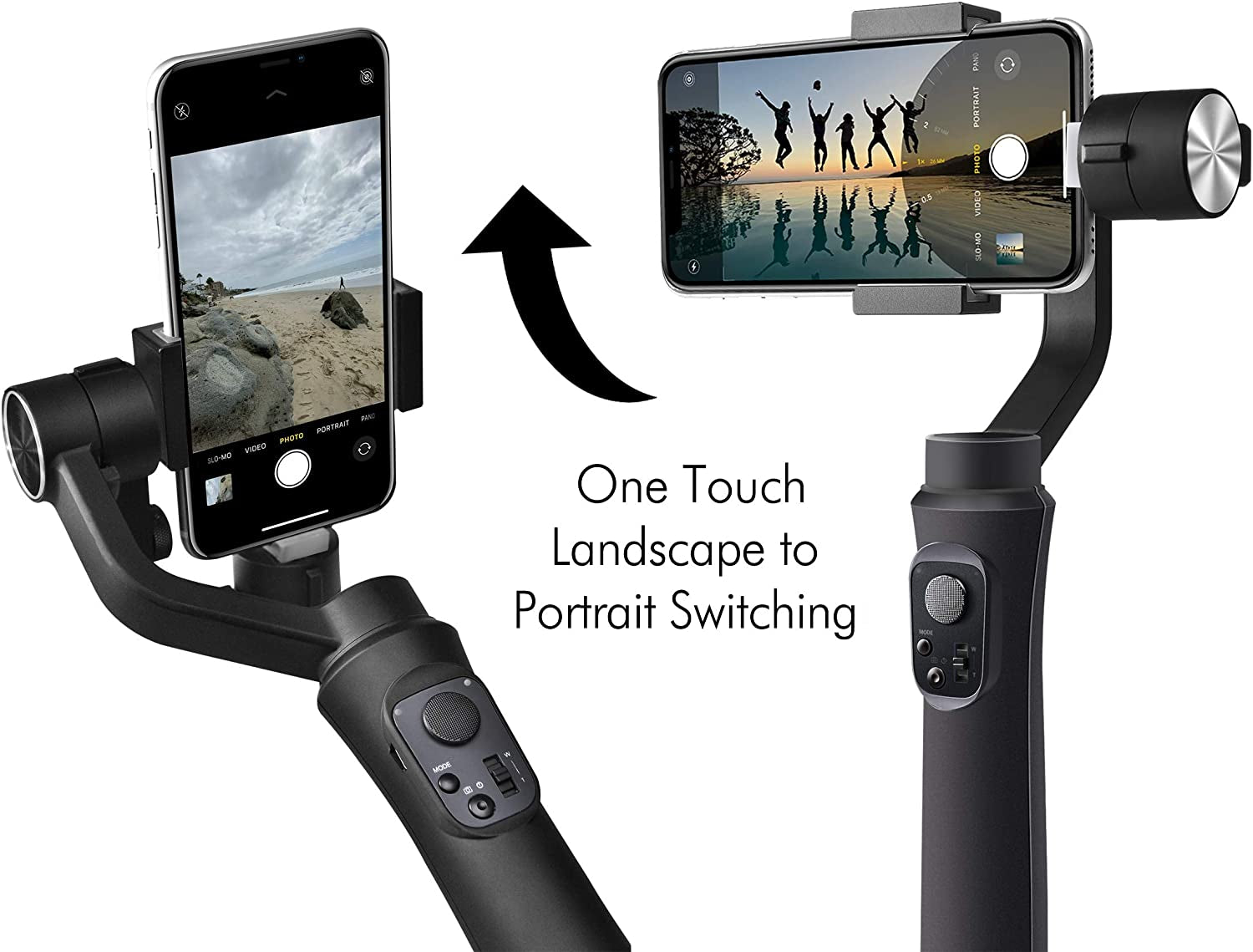 Vidpro SB-30 Motorized 3-Axis Smartphone Handheld Gimbal Stabilizer for Smooth Video Capture 360 Degrees Pan Tilt and Roll. App with Face Tracking, Panorama and Time Lapse Modes  Vidpro   