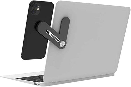 Computer Phone Stand Extension Bracket Dual Monitor Display Magnetic Laptop Side Magnetic Phone Holder  Barnyard Moovers Bargains   