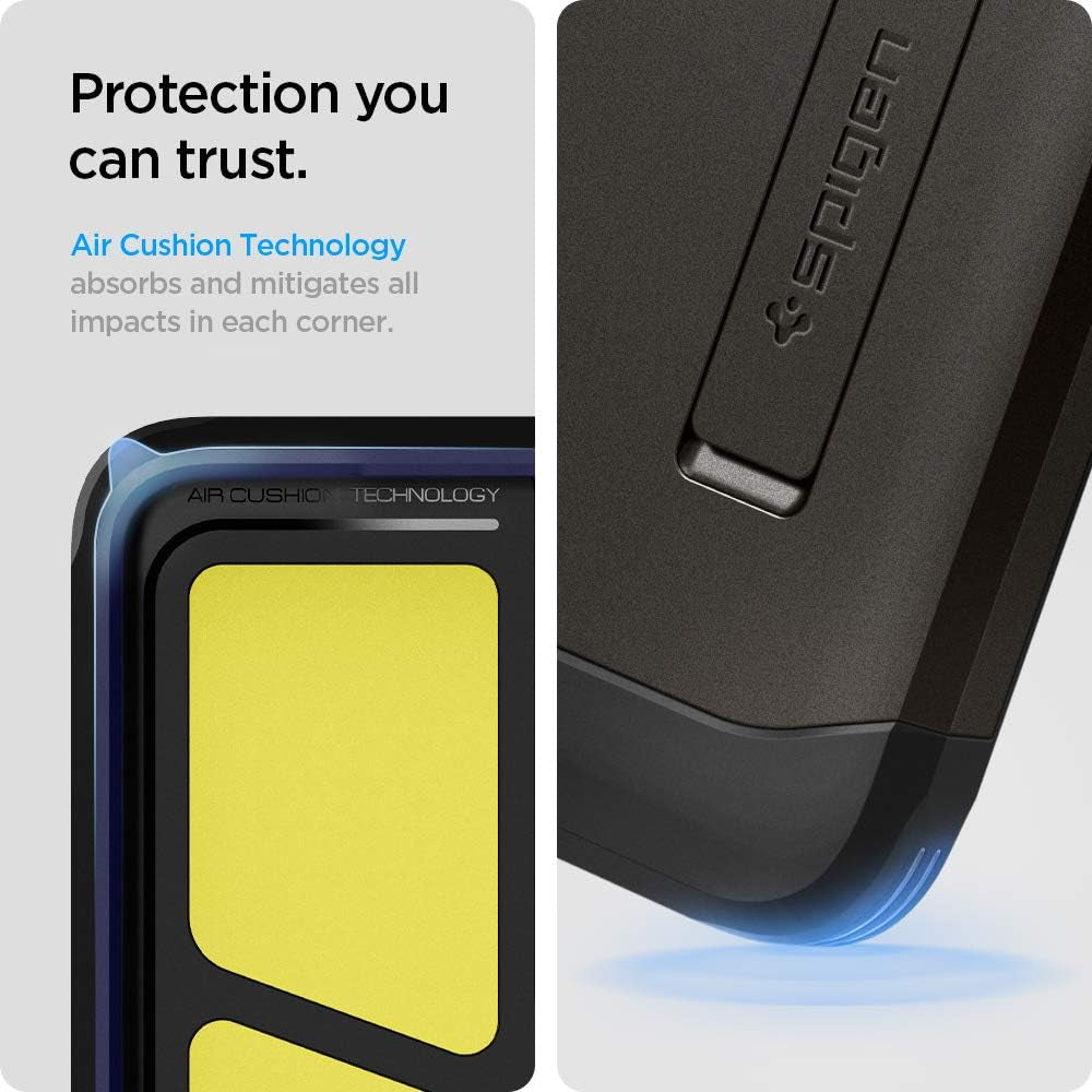 Spigen Tough Armor [Extreme Protection Tech] Designed for Galaxy S21 Case (2021) - Gunmetal  Spigen   