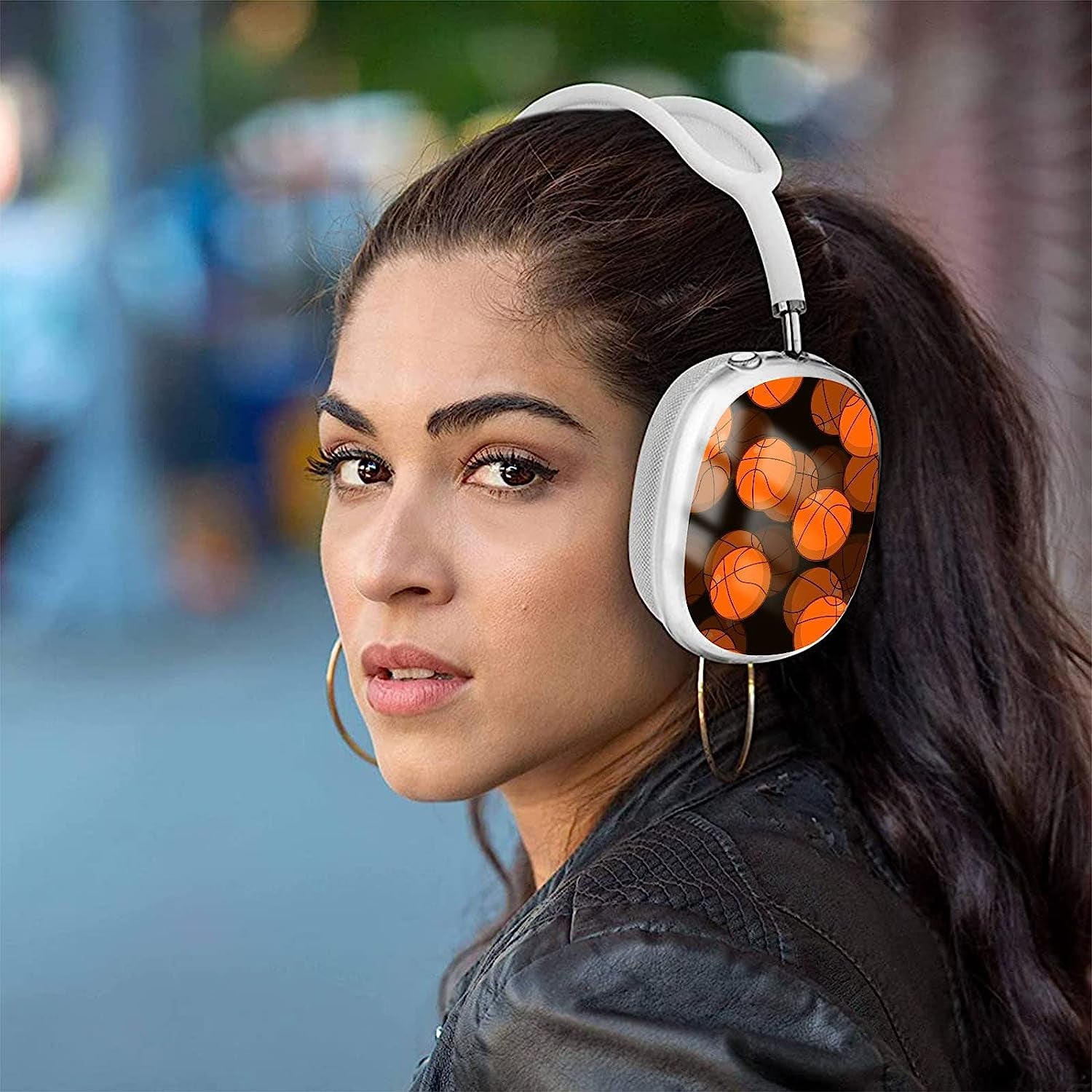 WINCHIHAN Printed Soft TPU Anti-Scratch Protective Case Cover Compatible with Airpods Max Headphones # AS0089  WINCHIHAN   