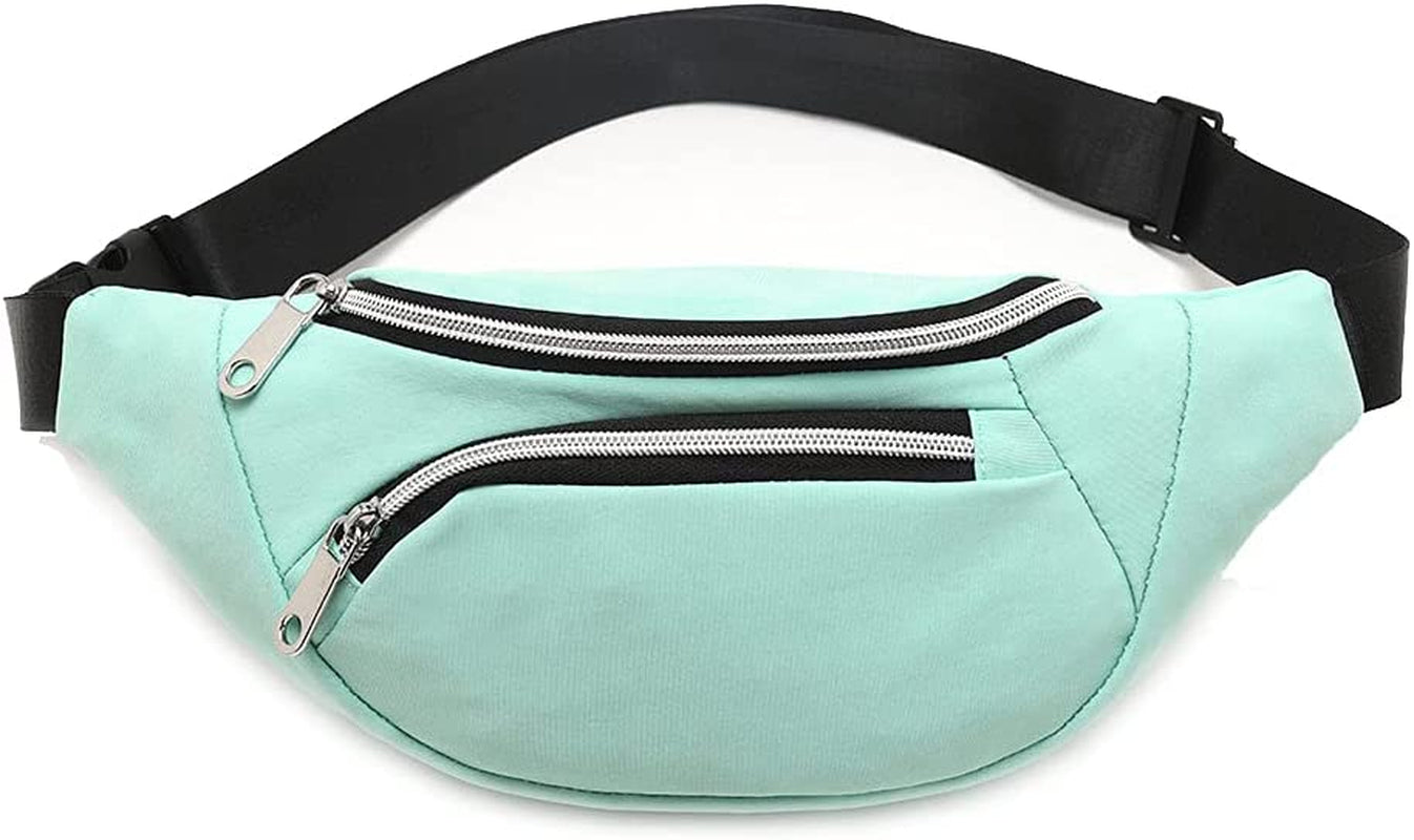YUNGHE Waist Pack Bag for Men&Women - Fanny Pack for Workout Traveling Running.  MOCE (301)Cyan  