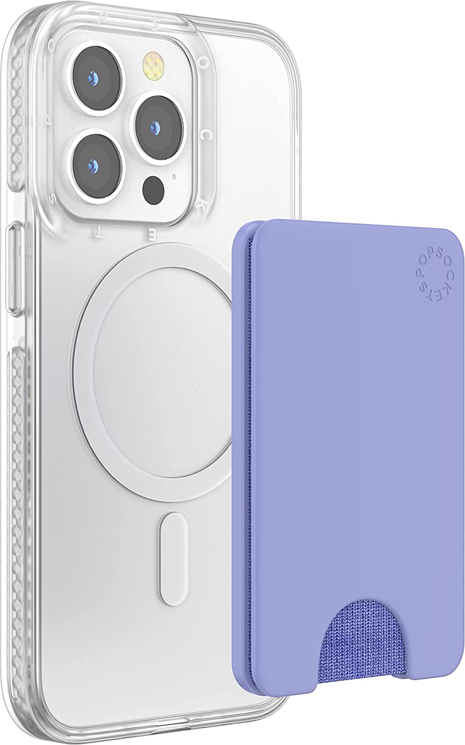 Popsockets Phone Wallet, Phone Card Holder, Wireless Charging Compatible, Wallet for Magsafe - Periwinkle  PopSockets   