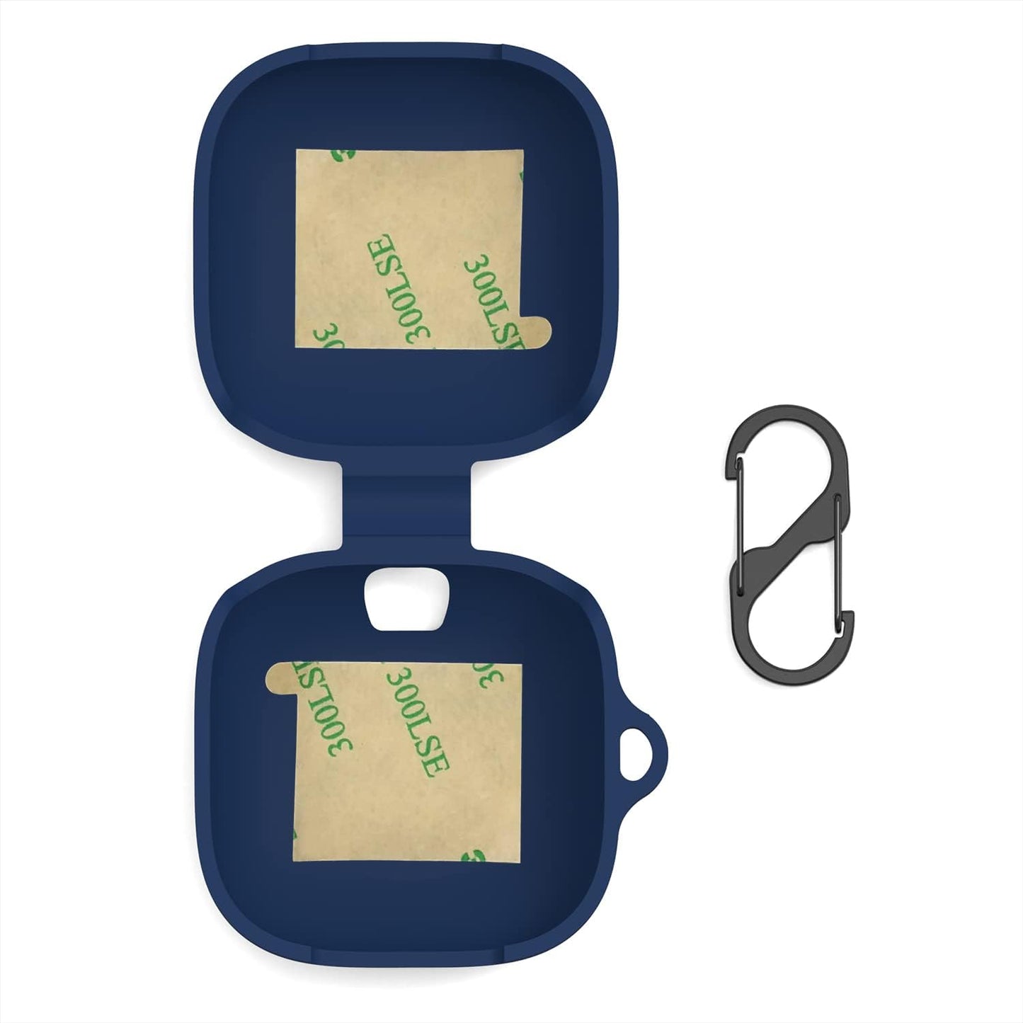 METEQI Soft Silicone Protective Cover Case Compatible with Beats Fit Pro (Navy Blue)  ME-Fit   