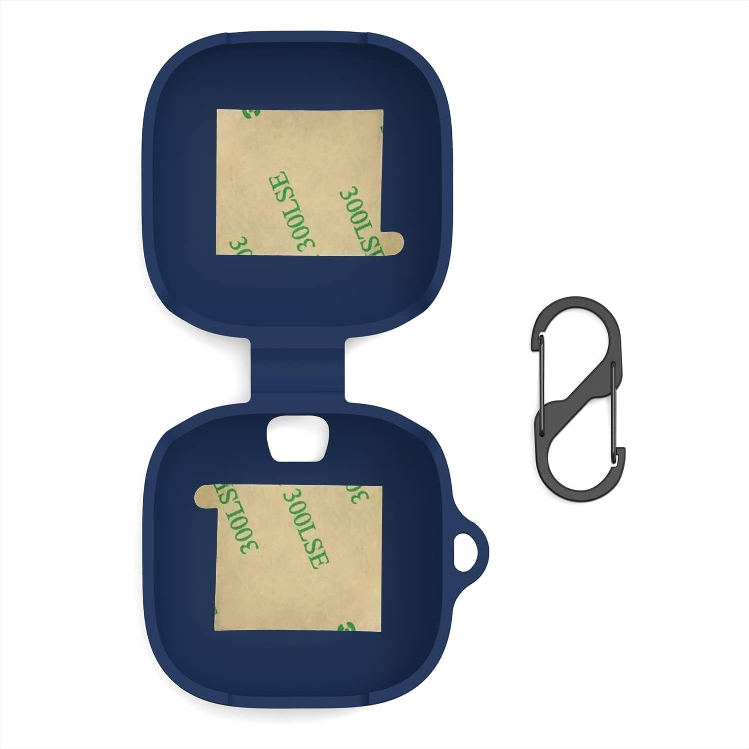 METEQI Soft Silicone Protective Cover Case Compatible with Beats Fit Pro (Navy Blue)  ME-Fit   