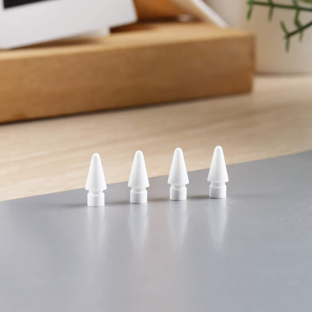 MJKOR Tips Replacement for Apple Pencil 1St Gen & 2Nd Gen, Pen Nibs for Ipad Pro (4 Pack)  MJKOR   