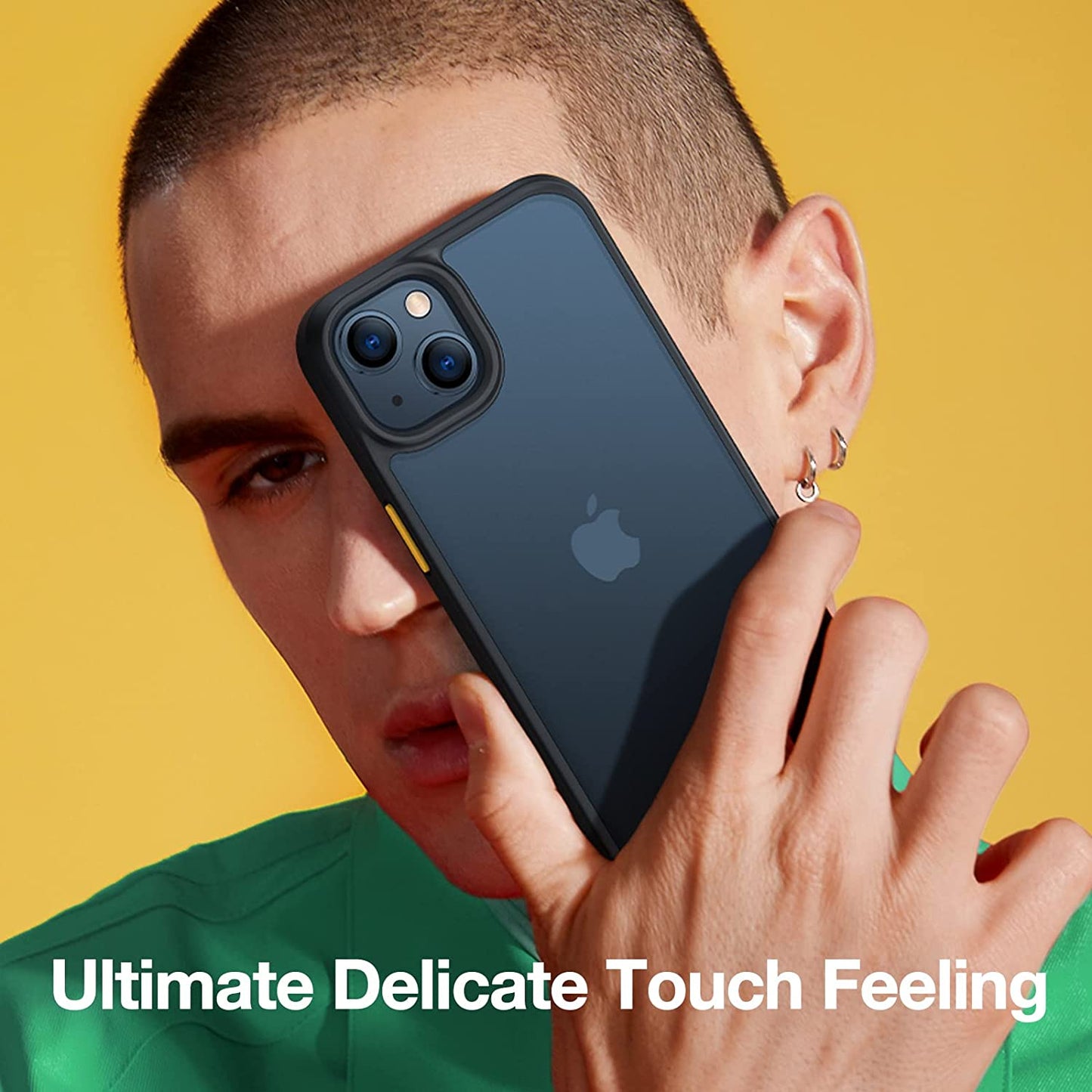 TORRAS Designed for Shockproof Iphone 13 Case/Iphone 14 Case, Military Grade Drop Tested, Shockproof Protective Hard Back Slim Case for Iphone 13 & Iphone 14 Case, Black-Guardian Series  TORRAS   