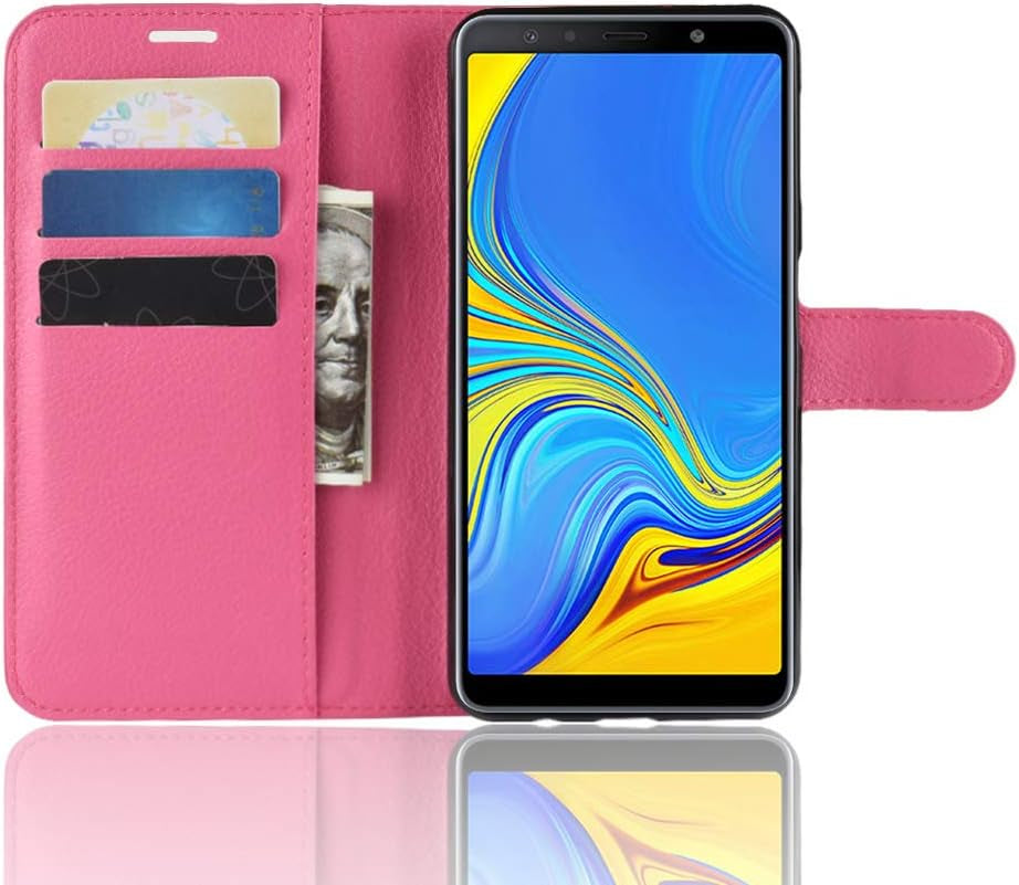 LG V40 Thinq Case, LG V40 Case CJ Sunshine Stand Feature Flip Wallet Cover/With Credit Card Slots/Magnetic Closure Cover, for LG V40 Thinq/Lg V40 Phone Protective Case(Green)  CJ Sunshine Rose For Lg V40 Thinq/ Lg V40 