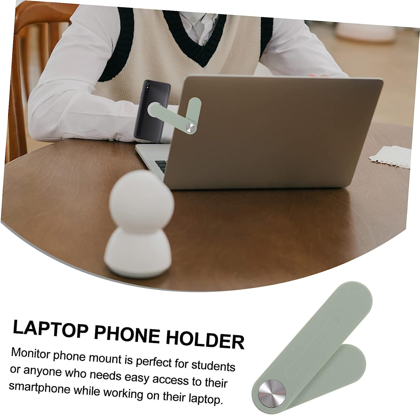 BETOOKY Expand Mobile Phone Bracket Smart Phones Laptop Phone Holder Smartphone Stand Magnetic Phone Holder Computer Side Mount Clip Laptop Side Mount Phone Holder Laptop Holder Telephone  BETOOKY   