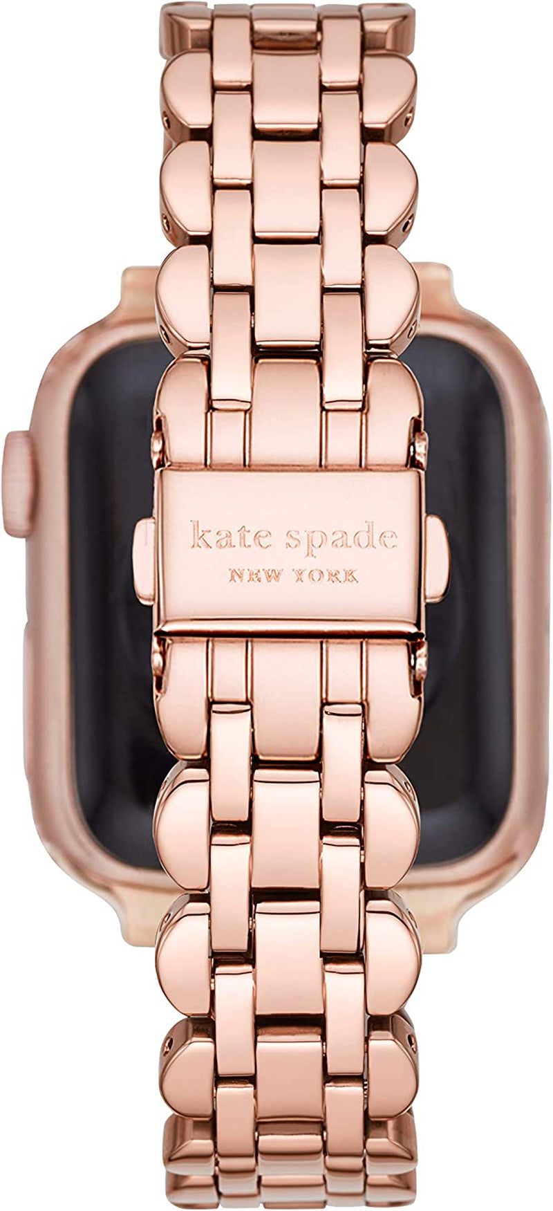 Kate Spade New York Stainless Steel Band for 38/40Mm Apple Watch Series 1-7, Color: Rose Gold (Model: KSS0067)  kate spade new york   