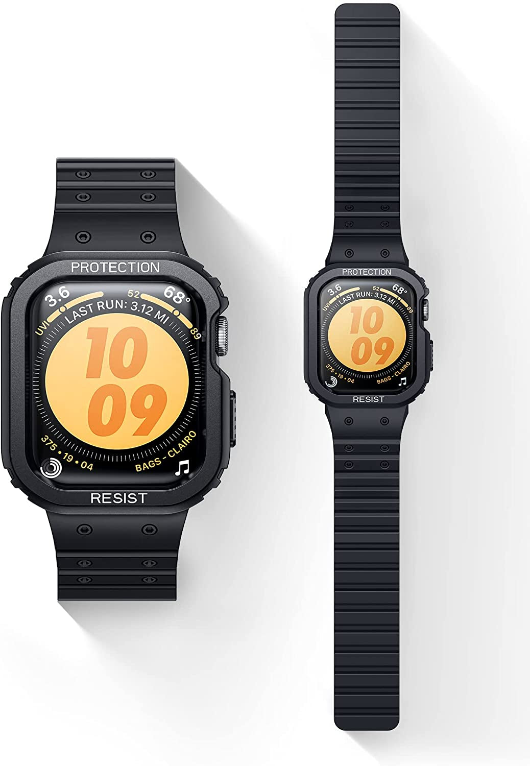 SUPCASE Unicorn Beetle Seal Case with Band for Apple Watch Series 8/7/6/5/4/SE [45/44Mm], Rugged Protective Case with Magnetic Soft Silicone Strap Bands  SUPCASE   