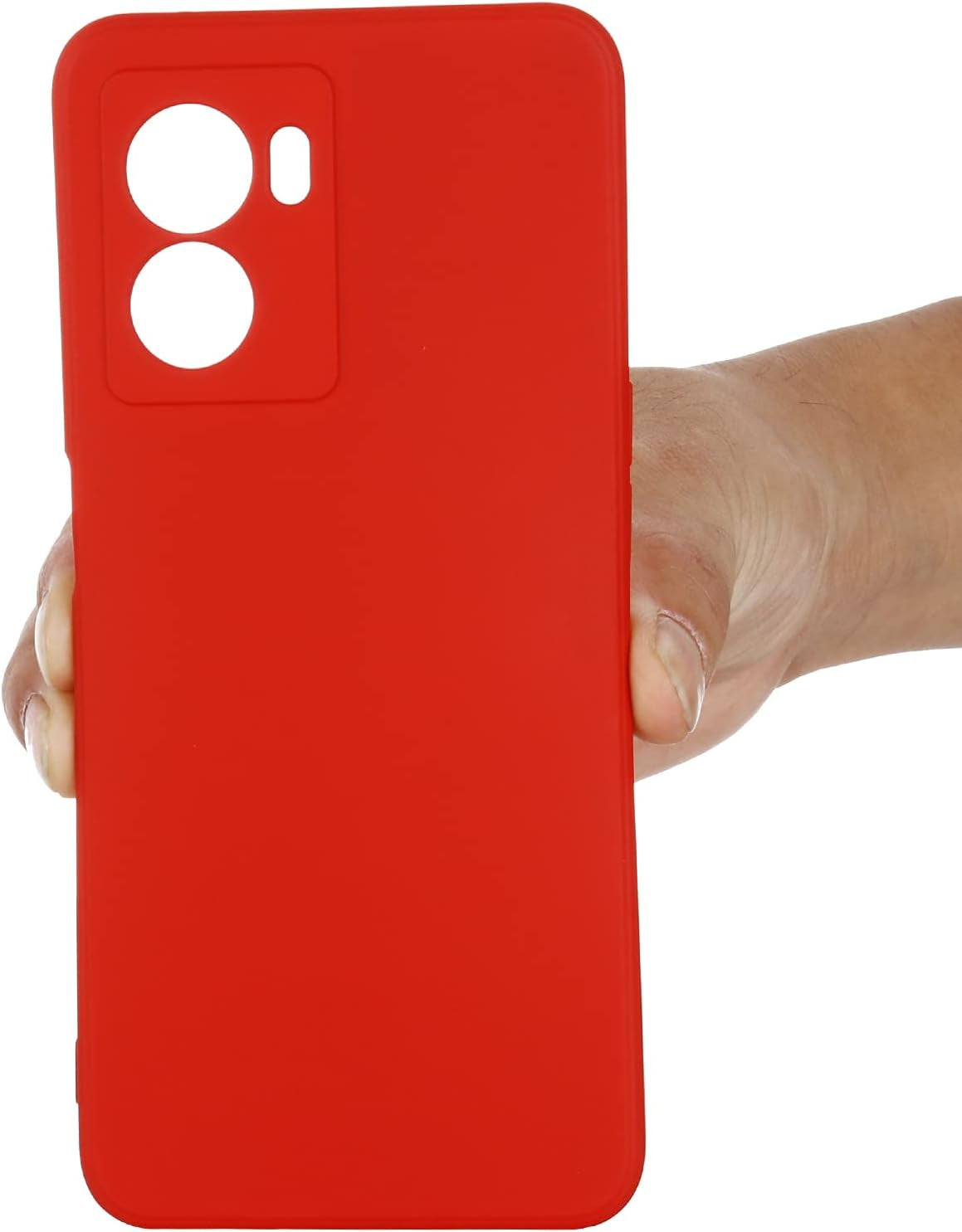 DAMONDY for Oneplus Nord N300 Phone Case,Premium Soft Liquid Silicone Rubber for Women Men,Full Body Protection Shockproof Protection Anti-Scratch Case for Oneplus Nord N300 5G -Red  DAMONDY   