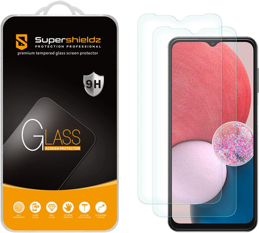 (2 Pack) Supershieldz Designed for Samsung Galaxy A14 5G Tempered Glass Screen Protector, anti Scratch, Bubble Free  Supershieldz   