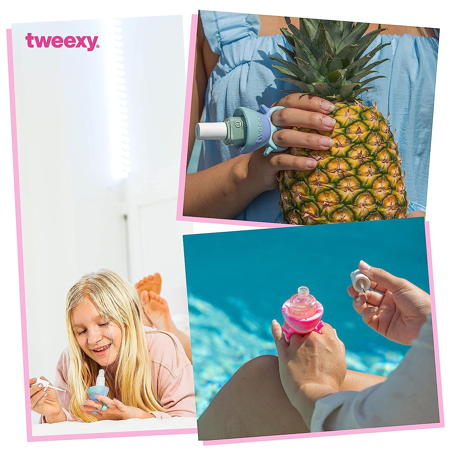 Tweexy Wearable Nail Polish Holder Ring - Nail Polish Bottle Holder for Easy Application | Perfect for Fingernail Painting, Manicure & Pedicure | Nail Polish Accessories (Camo)  Station 22, LLC   