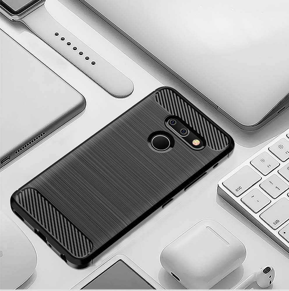 Thinkart LG G8 Thinq Case Frosted Shield Luxury Slim Design for LG G8 Thinq/Lg Alpha Phone (Black)  Thinkart   