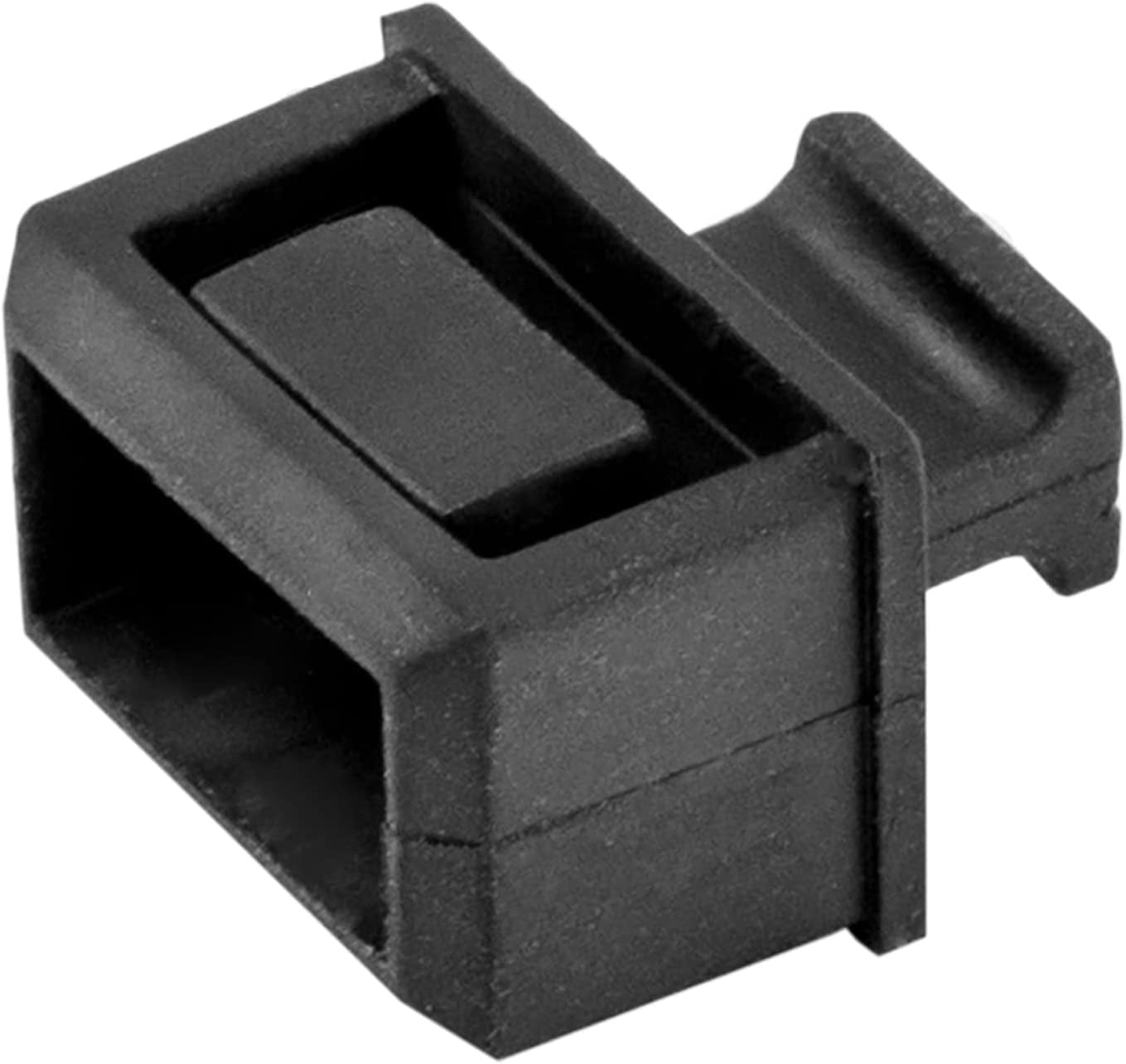 Startech.Com 10 Pack SFP Dust Cover for Open SFP/SFP+ Slot - SFP Plug - Fiber Optic Dust Caps - SFP Port Anti-Dust Cover - Network Switch Port Protector - Durable TPE Material W/Pull Tab (SFPCAP10)  StarTech.com   