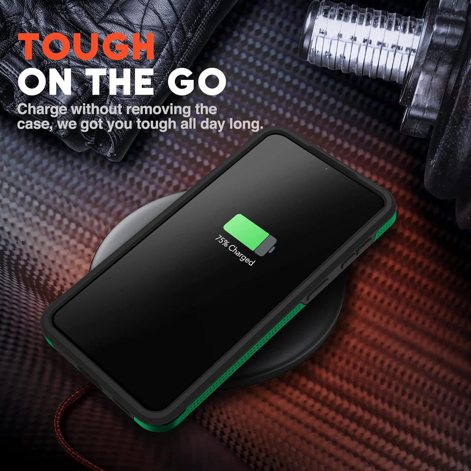 NTG [1St Generation Designed for Samsung S21 Case (Not for S21 Plus&S21 Ultra), Heavy-Duty Tough Rugged Lightweight Slim Shockproof Protective Case for Samsung Galaxy S21 6.2 Inch, Forest Green  NTG   