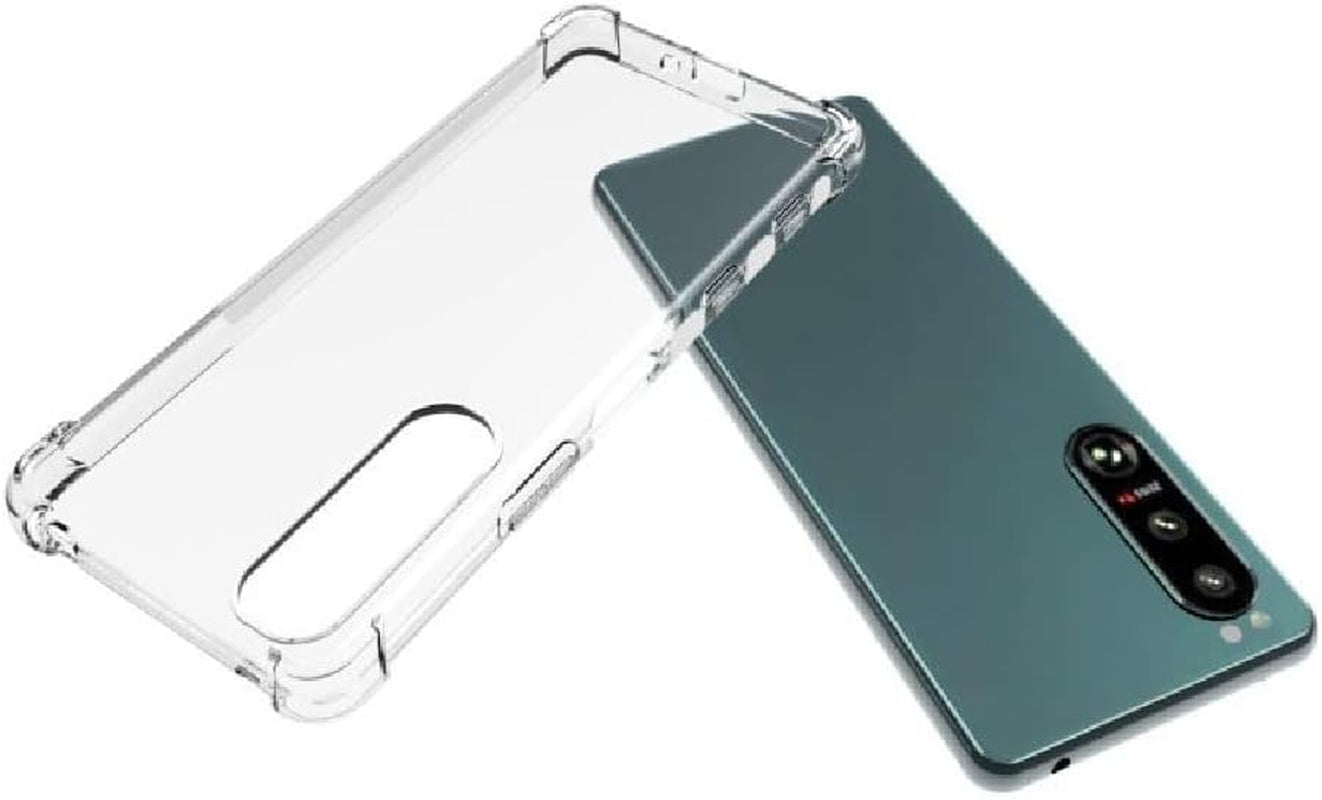 USTIYA Case for Sony Xperia 5 III Case Clear TPU Four Corners Protective Cover Transparent Soft Funda  Shenzhen Jinyi Technology Co., Ltd.   