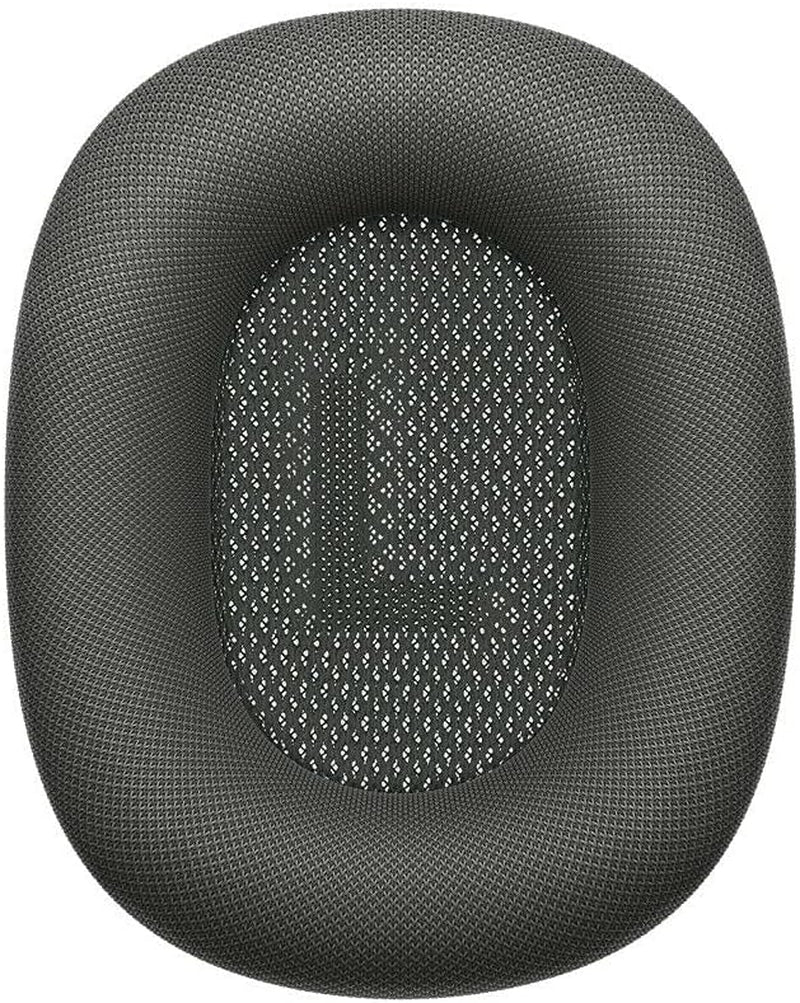 Replacements Earpad Covers for Airpod Max Headphones, 1 Pair - Durable Textile Fabric Mesh with Magnetic Connection (Black)  Earbudz   