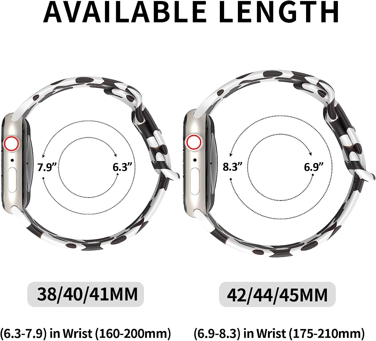 SKYLET Compatible with Apple Watch Band 38Mm 40Mm 41Mm 42Mm 44Mm 45Mm 49Mm for Women Girls Men, Cute Leopard Printed Pattern Sport Band for Iwatch Ultra SE Series 8 7 6 5 4 3 2 1 for Women Girls  SKYLET   