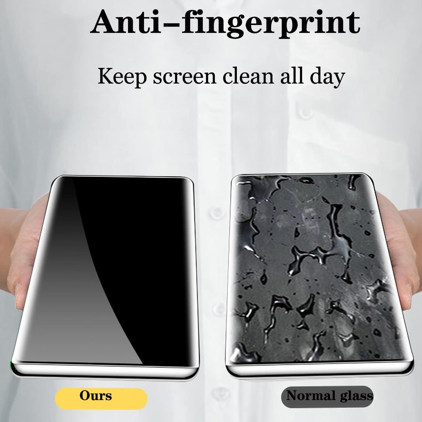 2 Pack Privacy Tempered Glass Designed for Google Pixel 6 Pro, Anti-Peep Anti-Scratch Anti-Spy Screen Protector Film 9H Hardness Bubble Free for Google Pixel 6 Pro 6.7 Inch  BYIUIHS   