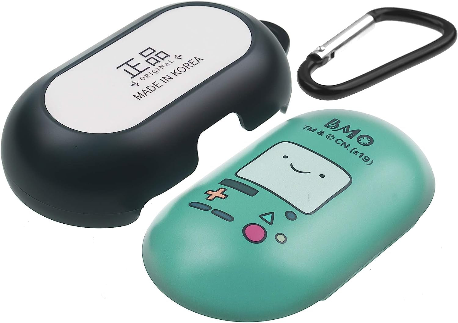 Willbee Adventure Time Compatible with Galaxy Buds Case Galaxy Buds plus (Buds+) Case Protective Hard PC Shell Cover - Lovely BMO  WiLLBee   